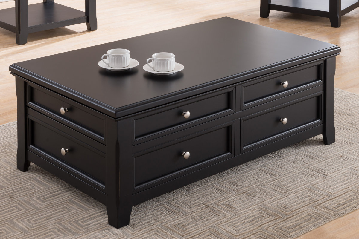 Darby Home Co Kaitlinn Rectangular Coffee Table with Storage by Simmons